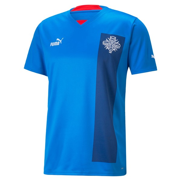 Camiseta Islandia 1st 2022 Azul